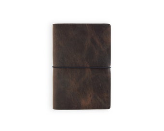 Nuuna Voyager Leather Journal - Rustic Brown