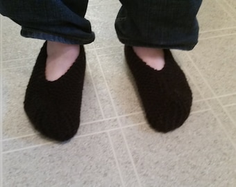 Custom Made-to-Order Hand-Knitted Slippers