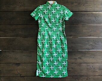 Vintage 60s/70s Qipao Dress