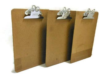 Small Vintage Clipboards