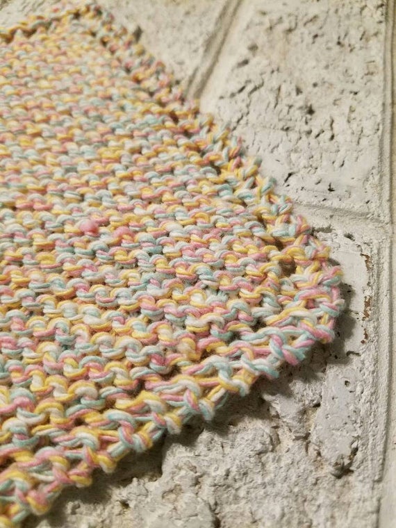 Pastel Marl Cotton Dishcloth