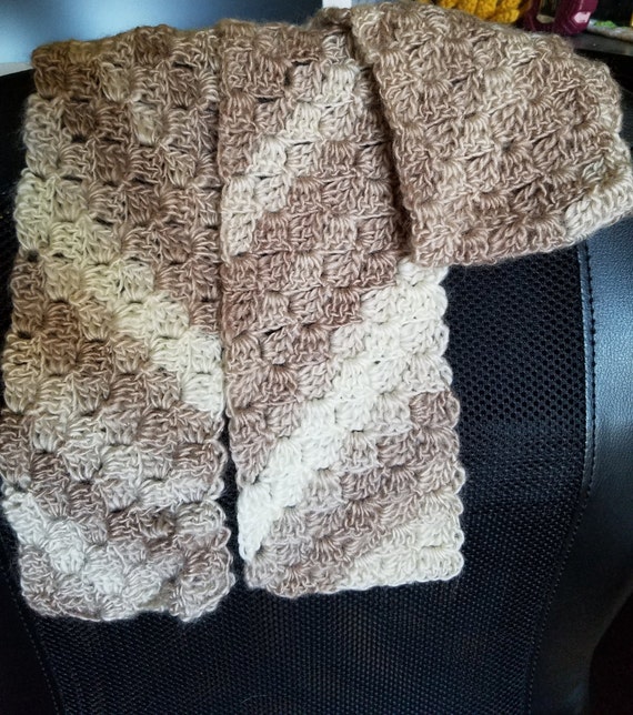 Crocheted Fashion Scarf Crosscool kayleighjournalknitting afkomstig