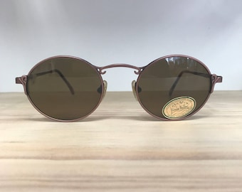 Round vintage sunglasses Nicole Miller 1424