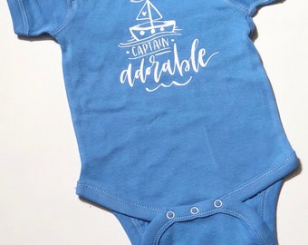 Captain Adorable Onesie Bodysuit