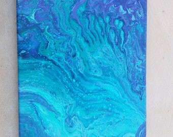 Freefall - Handmade painting