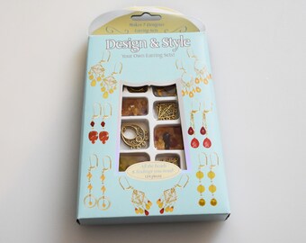 DIY Earring Kit, DIY Jewelry Kit, Earrings,Jewelry Making Supply