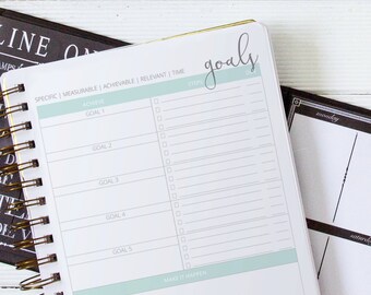 2017 Printable Planner for Bloggers in Teal