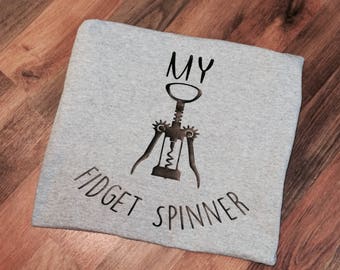 My/Mom's fidget spinner tee