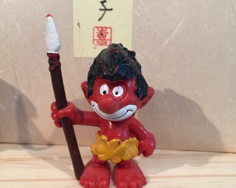 Vintage 2.0069 Jungle Smurf