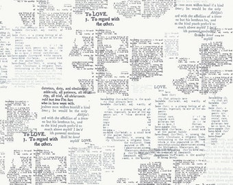 Capsules Letters - Love Meaning - AGF Studio - Art Gallery Fabrics (CAP-L-3008)