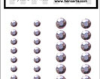 SALE Hero Arts Lavender Gemstones CH199 Embellishments