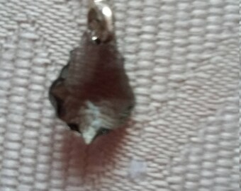 Swarovski Baroque Pendant on Sterling Silver Chain