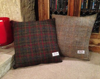 Authentic Harris Tweed Cushion Cover - Multiple Tweeds & Sizes