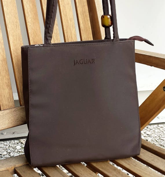 JAGUAR Tote Shoulder Bag Rare vintage Jaguar Bag handbag