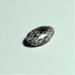 Indonesian Fossil Snakeskin Stone Oval Cabochon Gemstone Grey Beige Color Ring size 15x9x6 mm. 6.20 Cts.