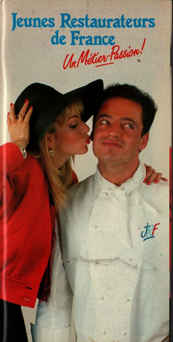 Jeunes Restaurateurs de France Un Metier Passion + 1988 + Vintage French Book
