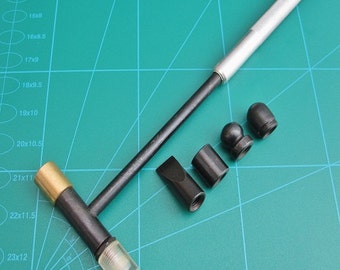 Hammer With 6 Interchangeable Head Styles for Watchmakers Jewelers and Hobbiest
