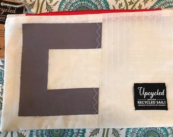 Upcycled Sail Clutch