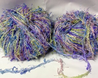 5 balls of wool curl fantasy / made in france