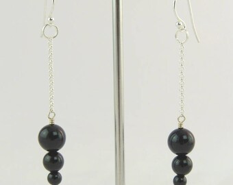 Black Onyx Earrings