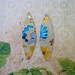 Tin Findings, Tin, Findings, Focals, Drops, Vintage tin, Floral tin, Recycled tin, Tin charms Reclaimed tin, Tin earrings, Tin jewelry