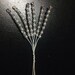Beaded Stems Wedding Supplies for DIY White Pearl Rhinestone Sprig Pearls Vintage Pearls Rhinestone on Wire