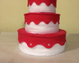 Removable Frosting for your Felt Cakes