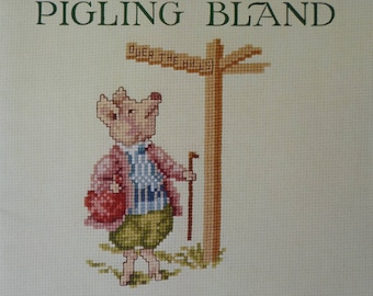 Cross Stitch Pattern Book - The Tale of Pigling Bland by Beatrix Potter book 545. (S109)