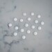 6mm White opal smooth cabochon. sparkling opal snow cab. round cabochon glitter opal white. LAB created