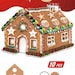3D Set of 10 Gingerbread House Fondant Cookie cutters cookie mold Sugar craft Mold Cake Tool Biscuit Cutter Mold Christmas House Mold Cutter