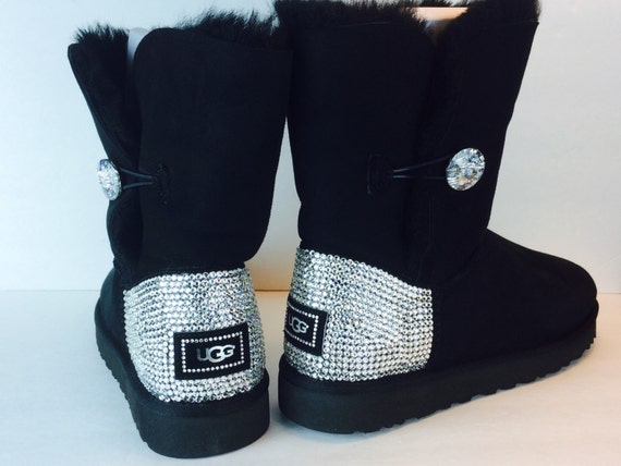 Bailey Button Bling Uggs Custom With Swarovski Elements: Free