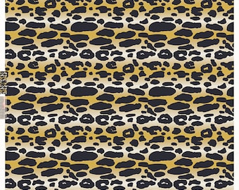 Animalia Exotica in Sand - Indigo & Aster by bari j. - Art Gallery - knit fabric - half yard or more
