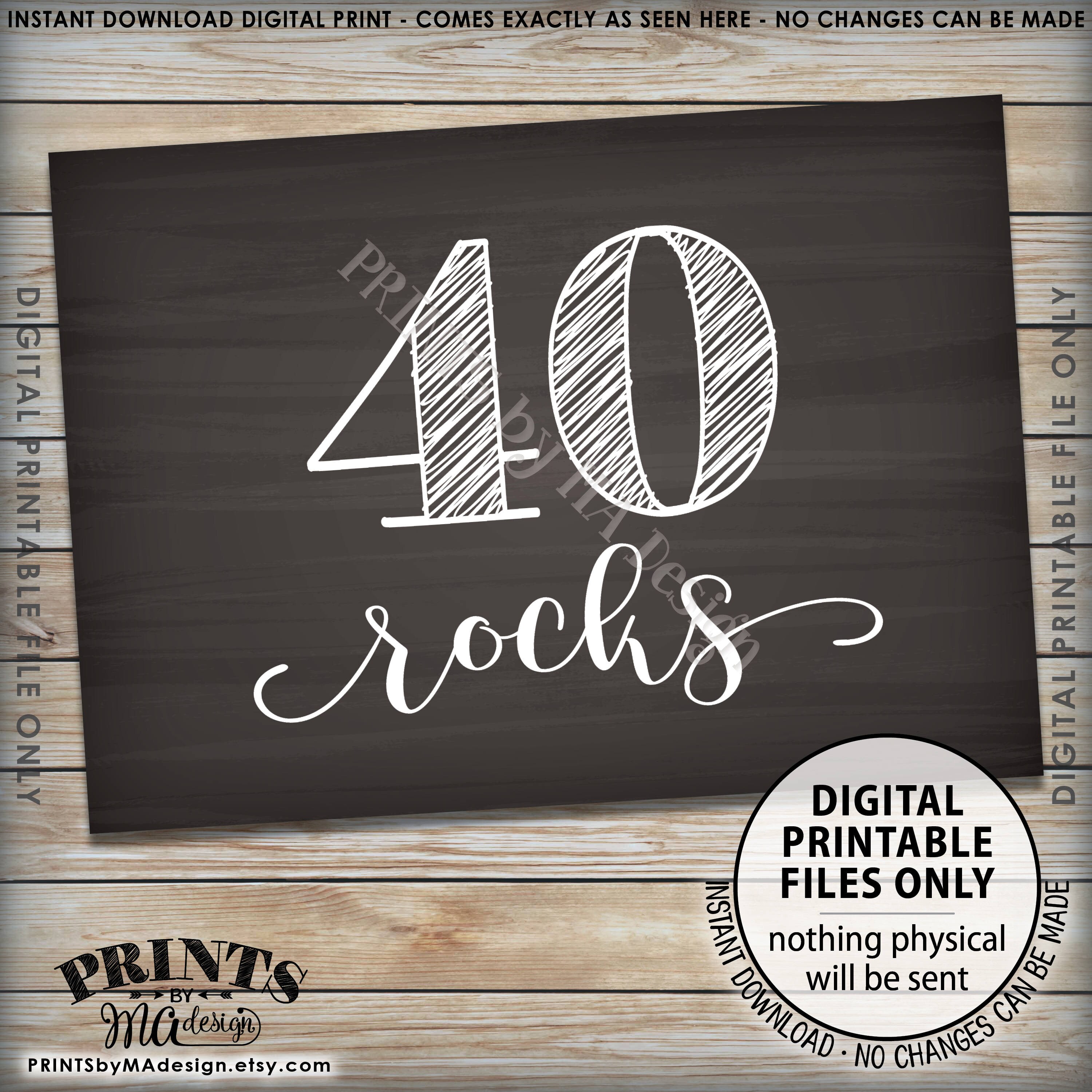 Printable 40Th Birthday Signs 20 Best 40th Birthday Ideas Images On  Printable 40Th Birthday Signs 20 Best 40th Birthday Ideas Images On