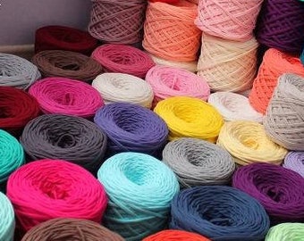 T-Shirt Yarn Cotton Yarn Zpagetti yarn 50 or 25 meters