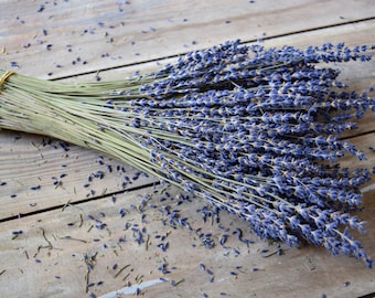 LavenderStems~100 stems per Lavender Bundle~Dried Lavender~Lavender Bundle~Cut Lavender~Lavender Stems~Wedding~French~Fragrance