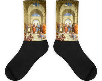 Raffaello Sanzio, La scuola di Atene - Socks