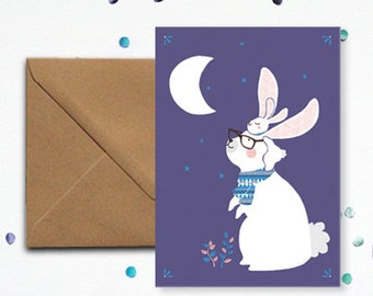 Map 'Rabbit' - kraft envelope