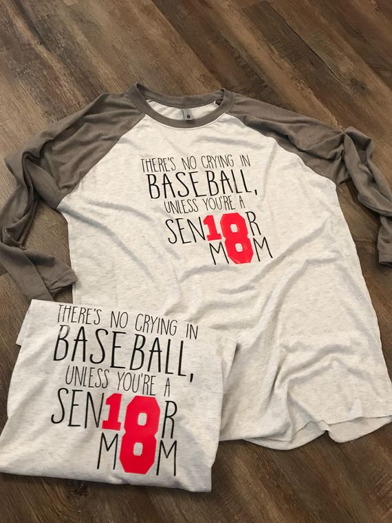 Custompersonalized Vinyl Baseball Raglan Shirt Senior 7042