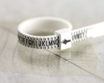 Ring sizer - know your size - Measure UK Ring Size | Check Ring Band Size | Multisizer | Ring Gauge