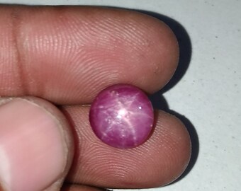 1.63 gram AAA+ quality 100% natural star ruby round cabochon south india sf001