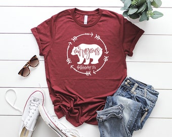 Courageous, Be Courageous, Christian T-Shirts, Graduation Gift, Courageous Shirt, Strong Courageous, Inspirational Quote, Jesus Shirts