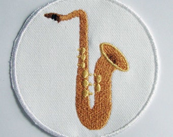 Iron-On Patch - SAXOPHONE