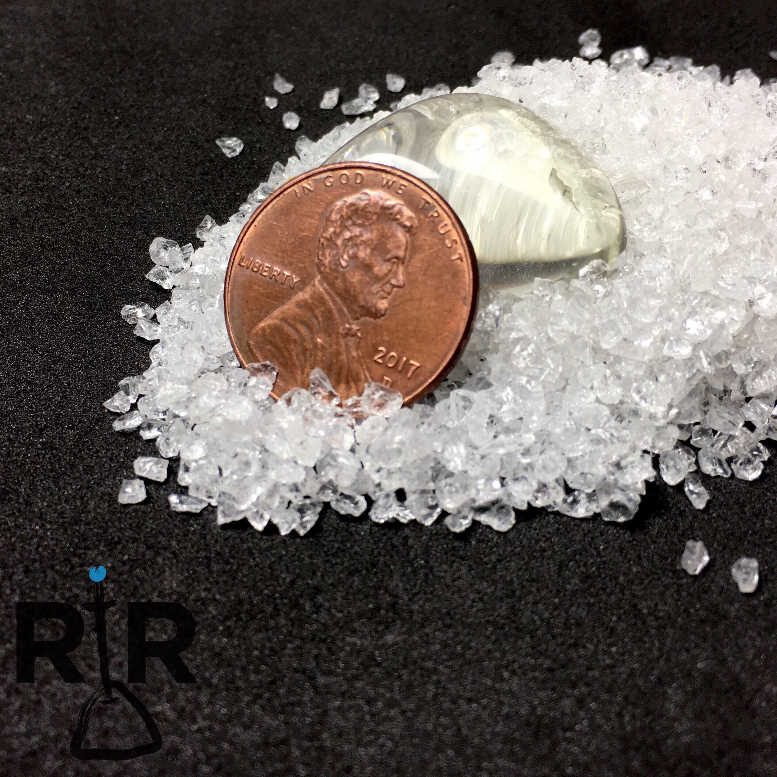 Crushed Clear Quartz Large Sand 100 Natural Without