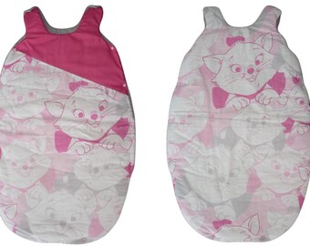 Sleeping bag - scalable sleeping bag "MARIE (ARISTOCATS)" - baby Sleep Sack - Sleeping Baby Bag