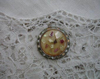 Vintage lucite 1950's pendant