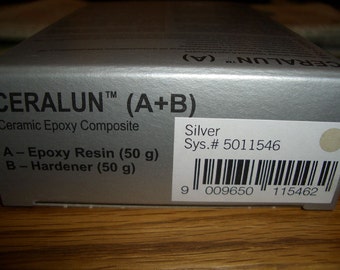 Sale 25%-Swarovski CeralunTM-Silver-2x 50gr