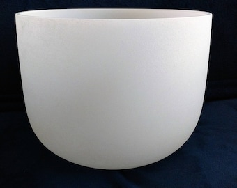 Quartz Crystal Singing Bowl Crown Chakra 10″