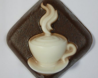 Chocolate Coffee Cup Handmade Soap