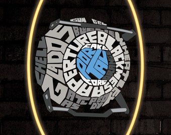 Portal Wheatley A3 Poster