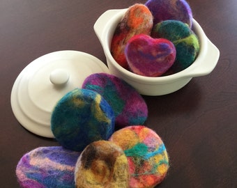 Savon feutré / Felted Soap